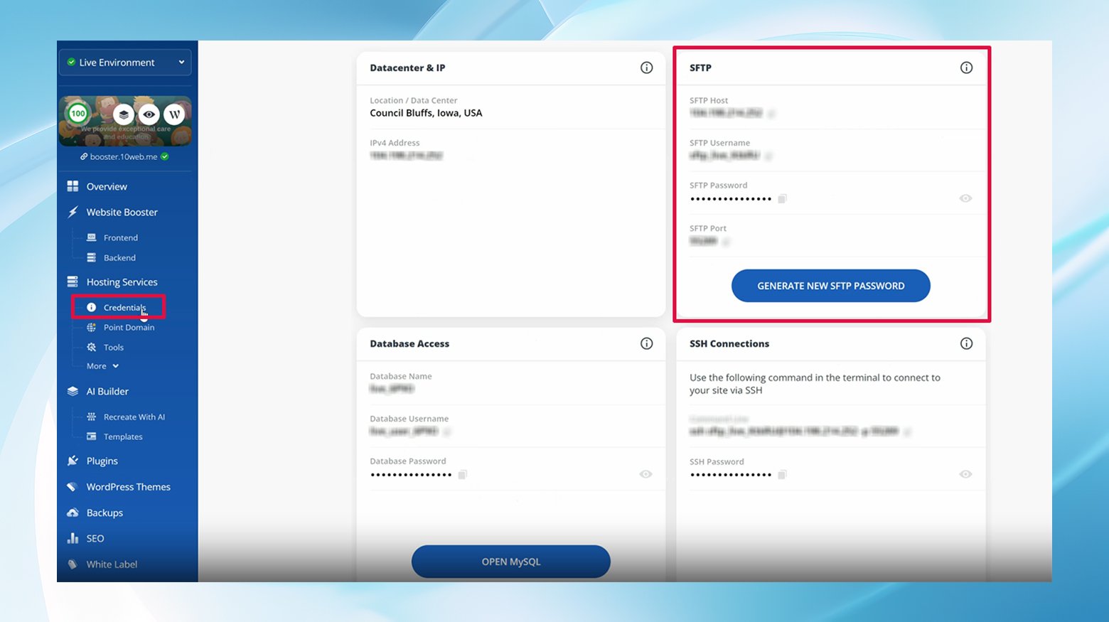 Utilizar el FTP para comprobar la configuración del servidor en busca de la causa de los errores de redirección 303.