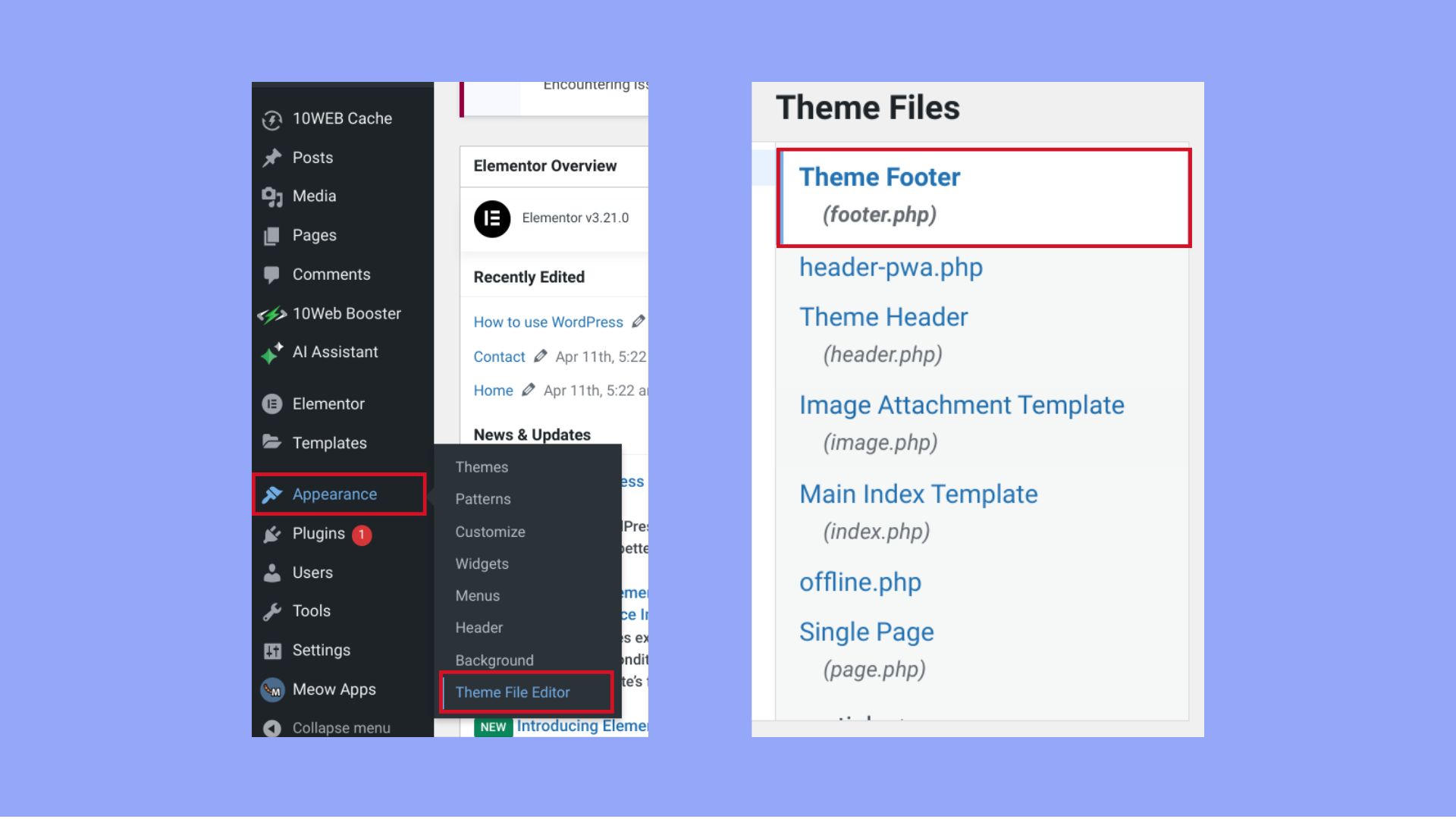 How to Edit Footer in WordPress