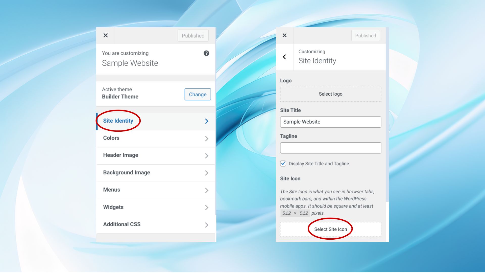 how to change favicon in wordpress