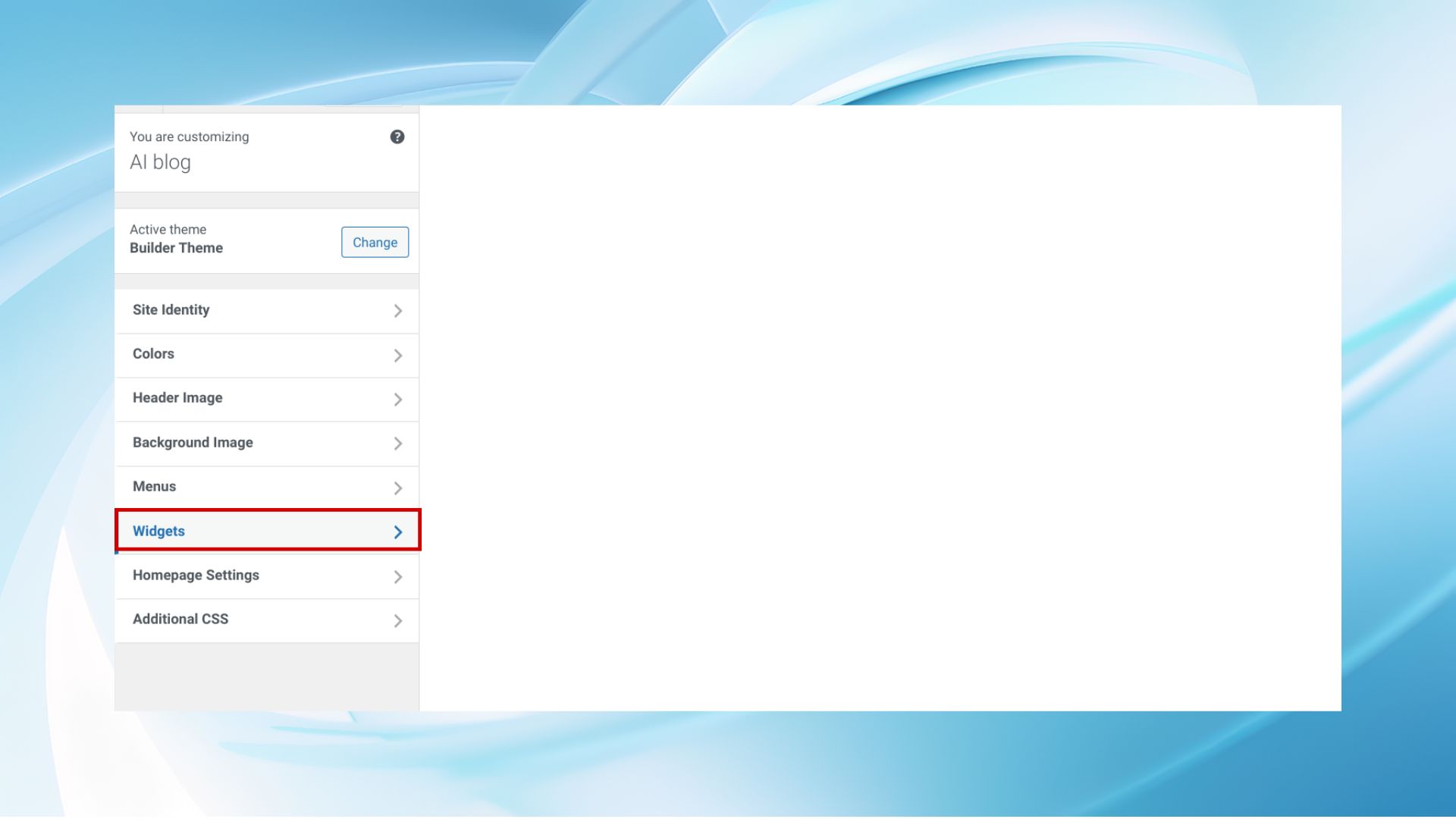 Cómo añadir widgets a WordPress