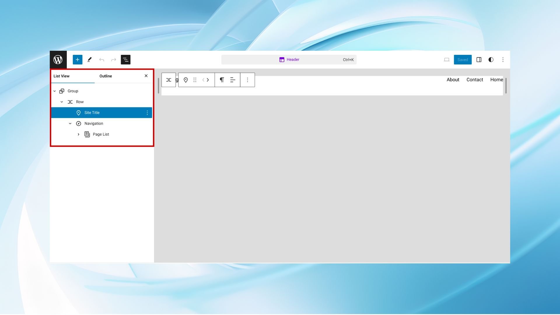 Cómo editar el encabezado en WordPress