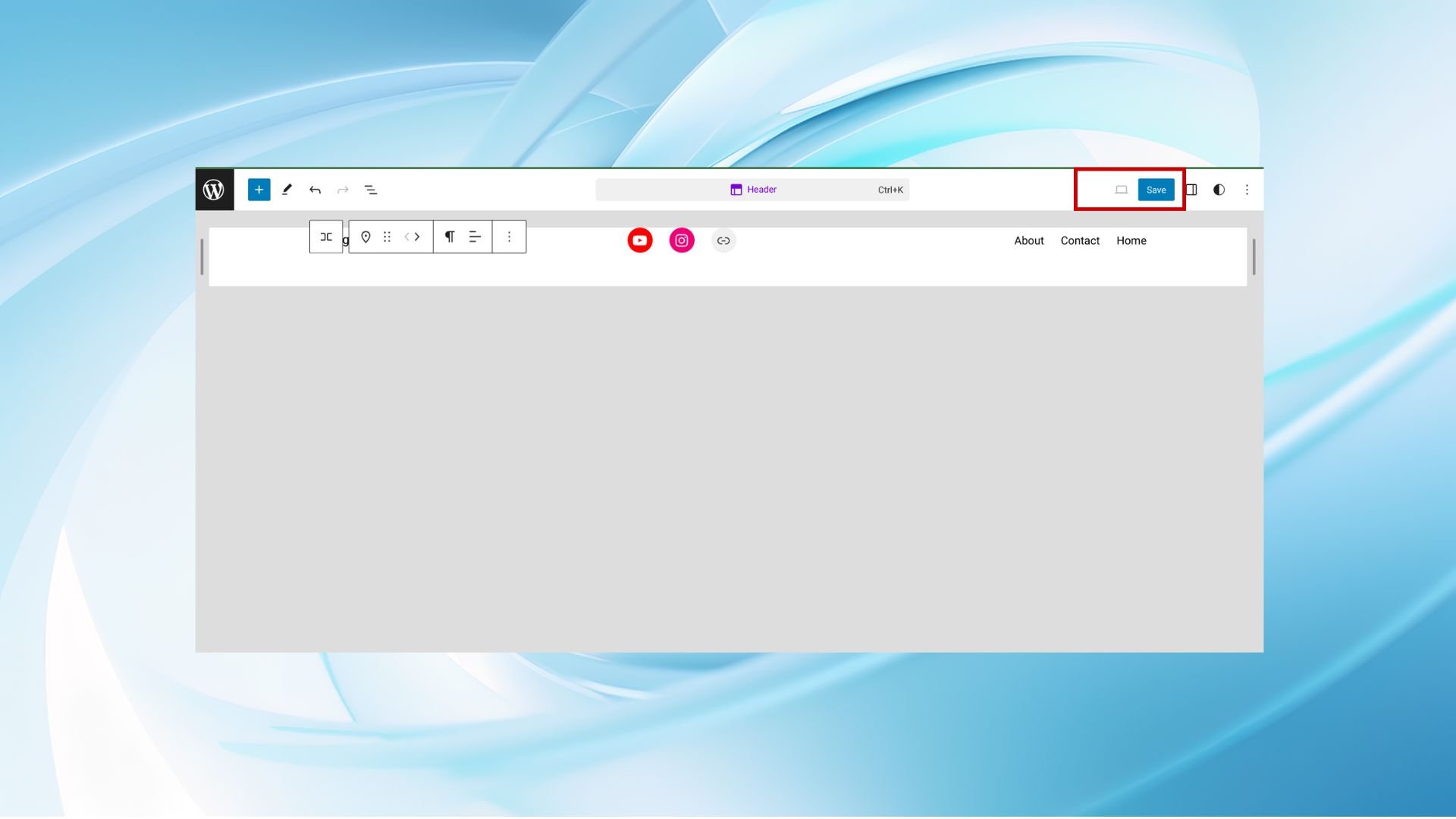 Cómo editar el encabezado en WordPress