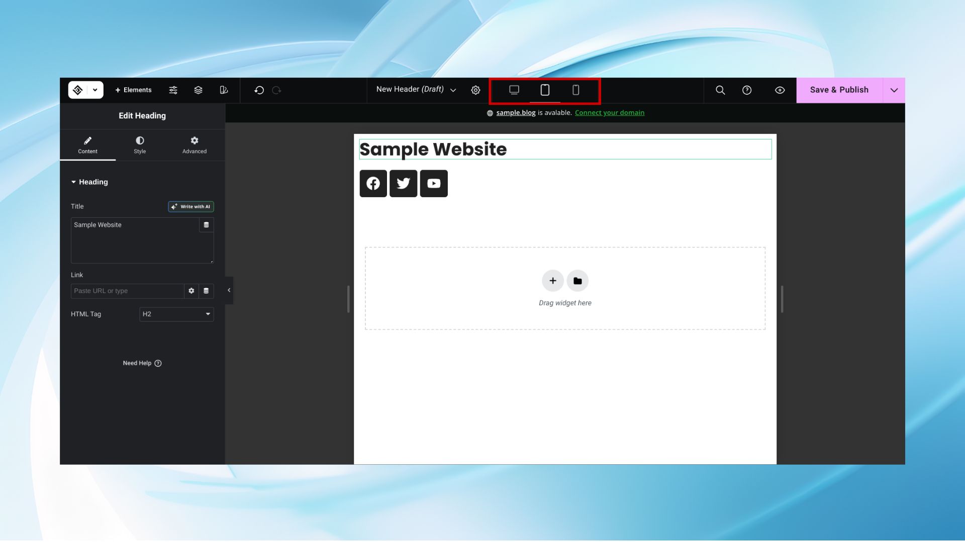 Cómo editar el encabezado en WordPress