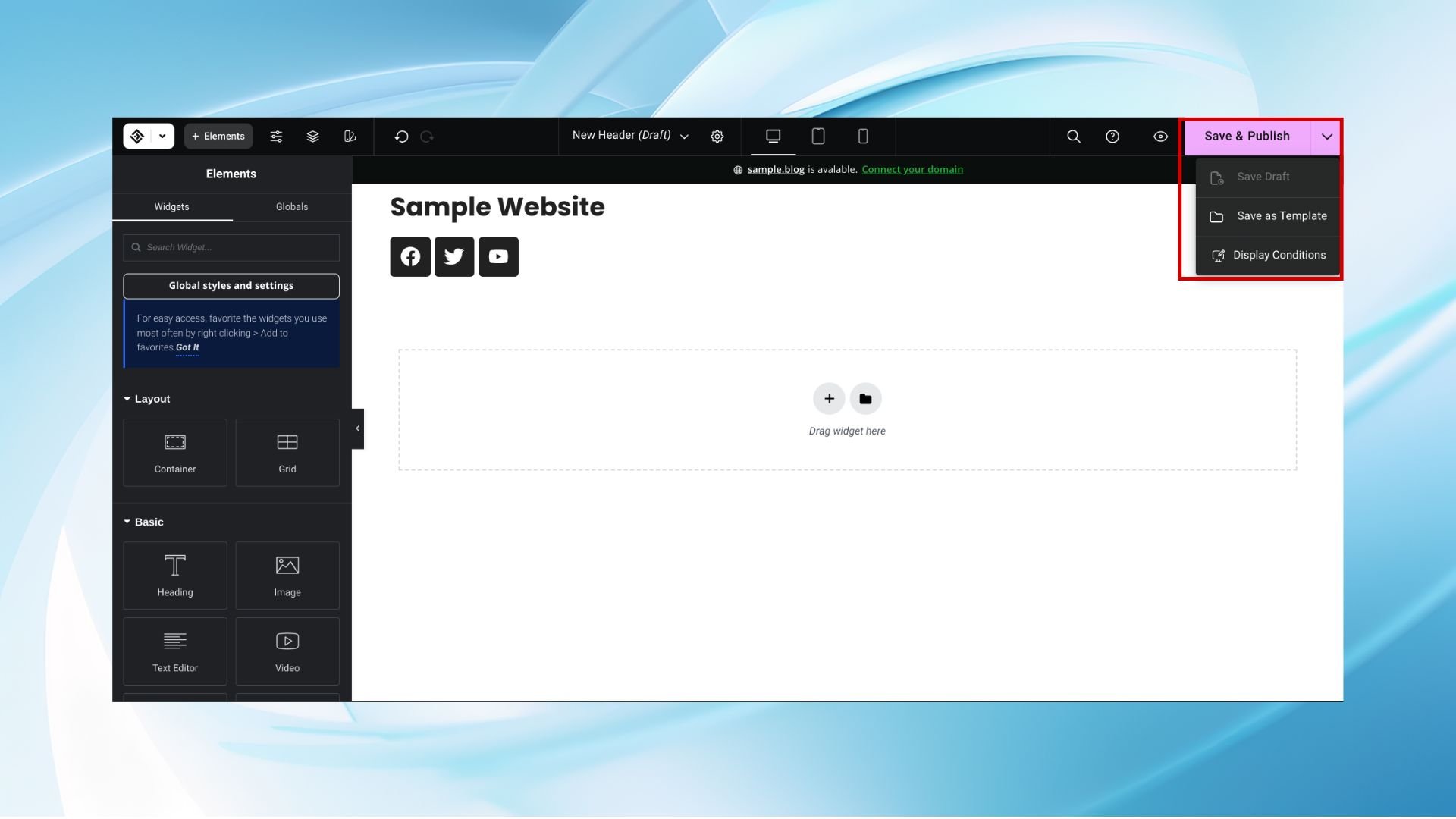 Cómo editar el encabezado en WordPress