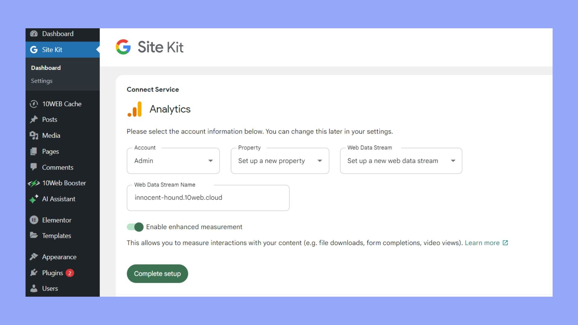 Plugin Kit del sitio