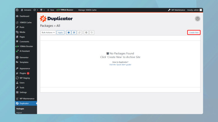 how to clone a web page in wordpress