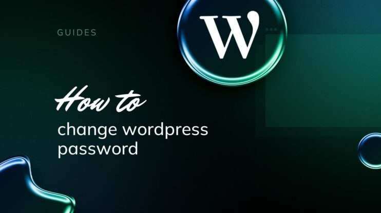 How to change WordPress password
