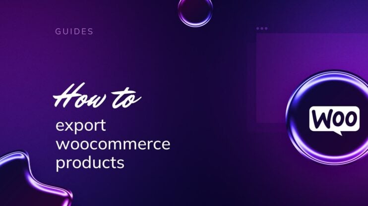 How to export WooCommerce products