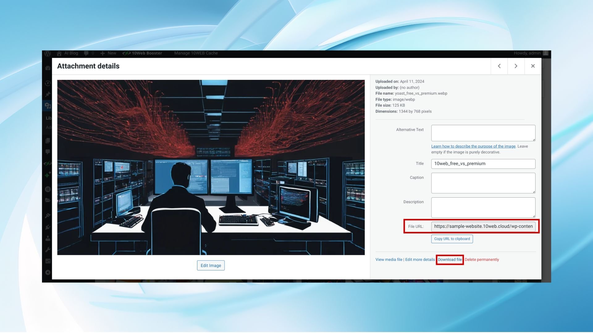 how to change URL in WordPress