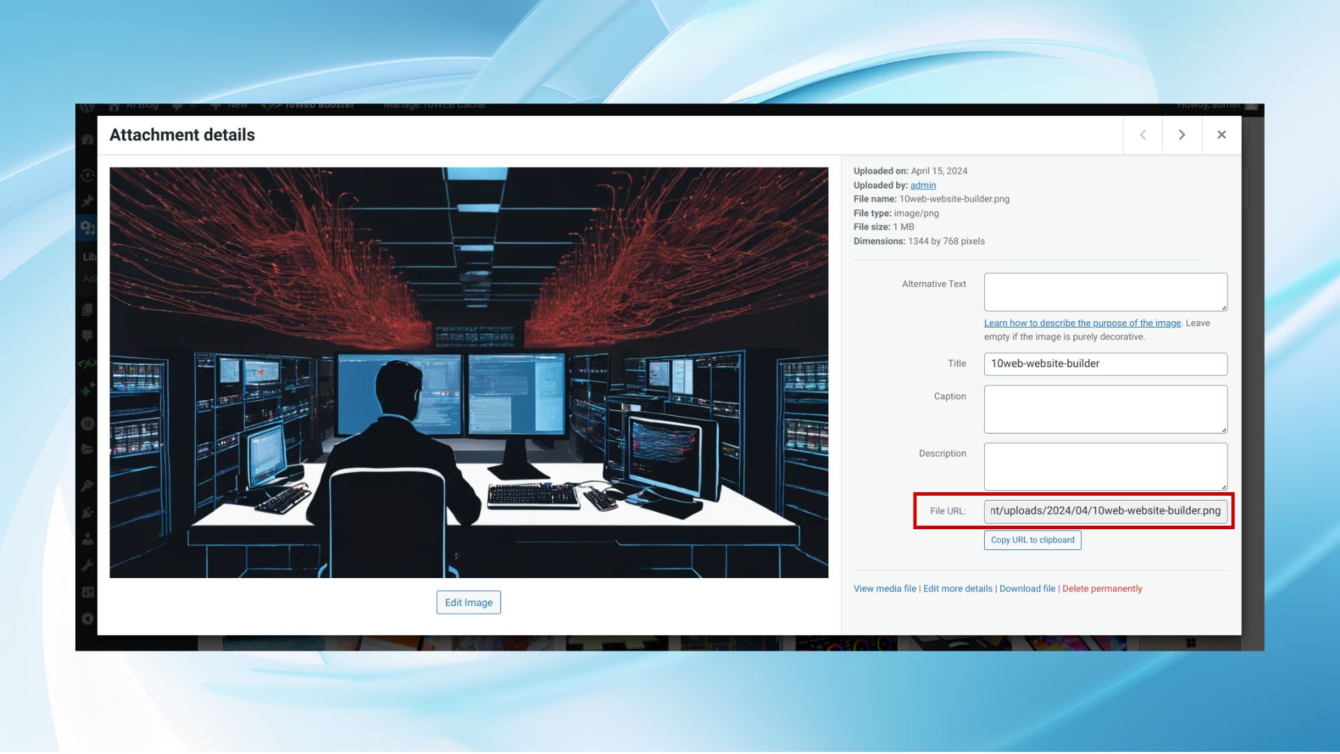 how to change URL in WordPress
