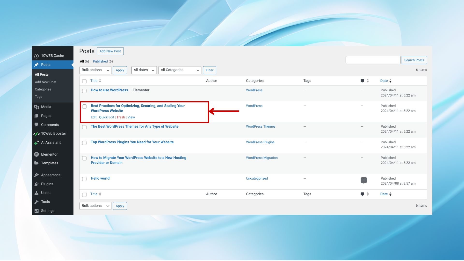 how to change permalink in wordpress
