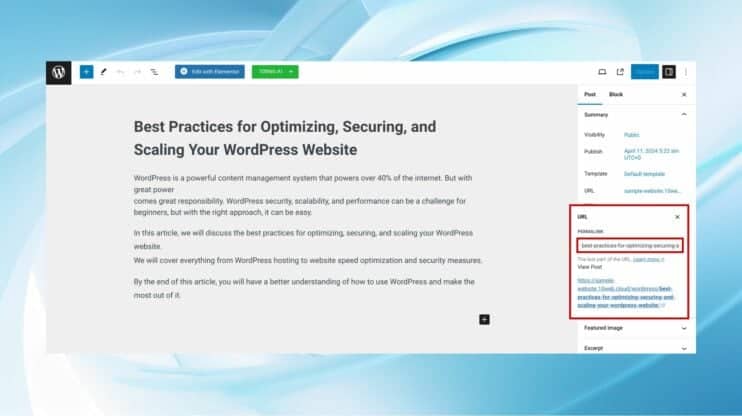 How to Change Permalink in WordPress - 10Web