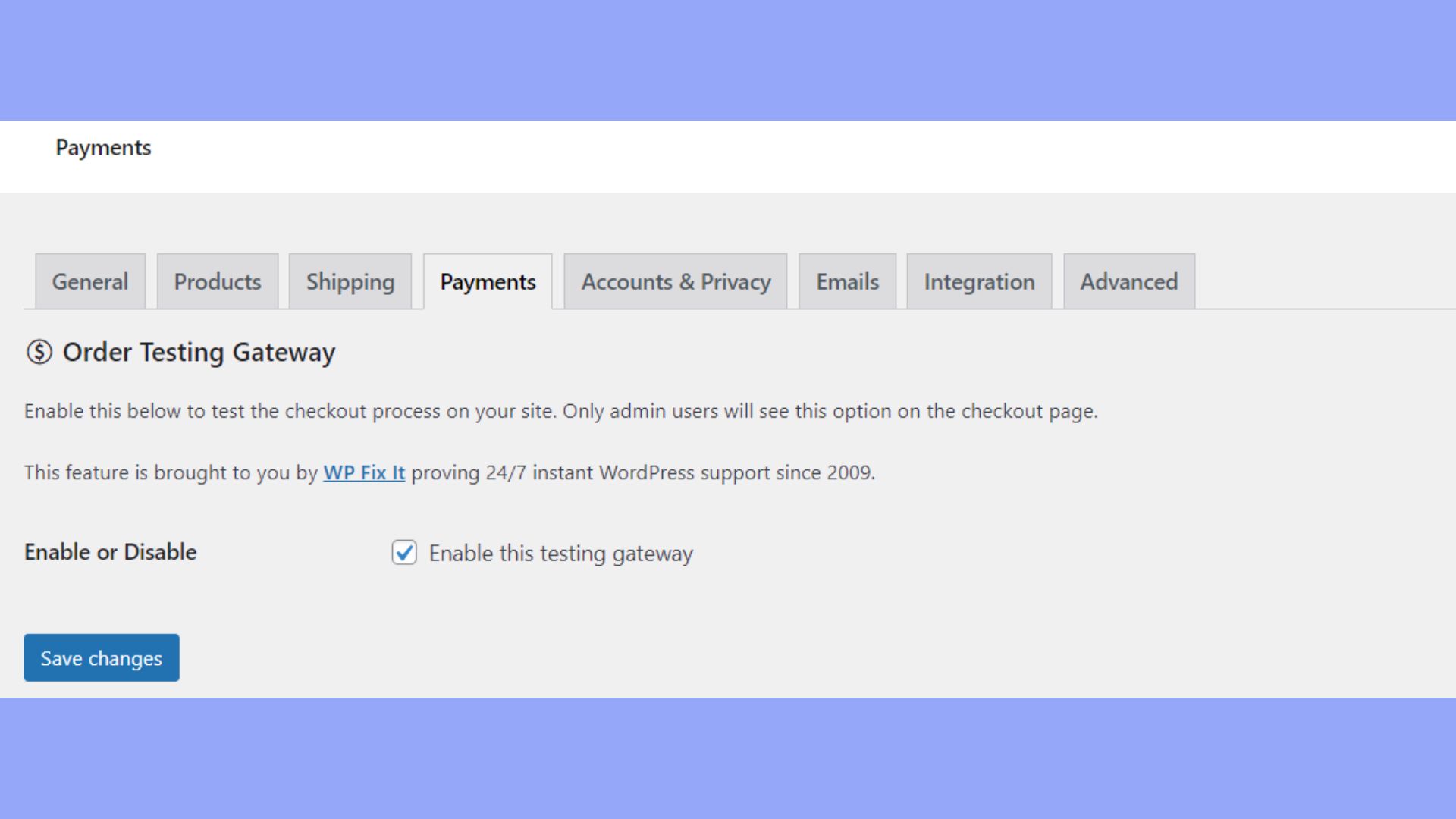 Utilizar un plugin para probar el pago en WooCommerce