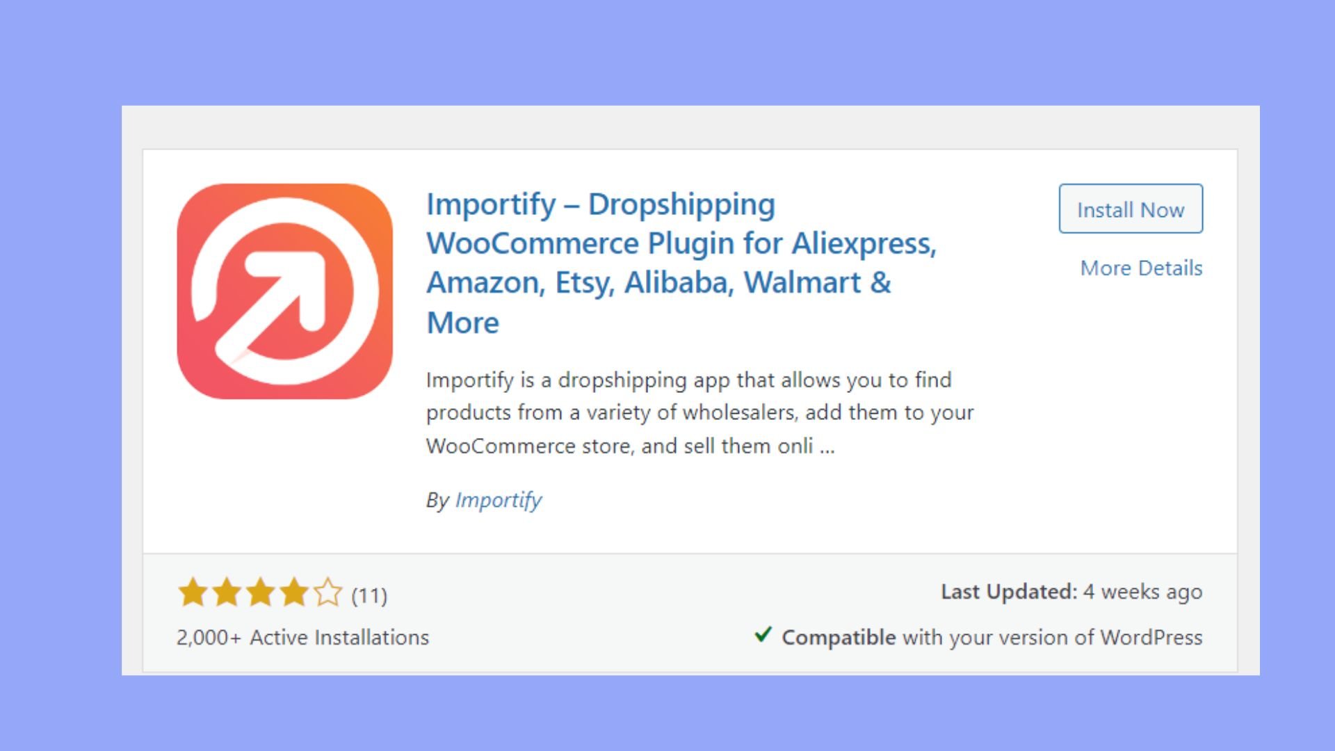 Importify plugin