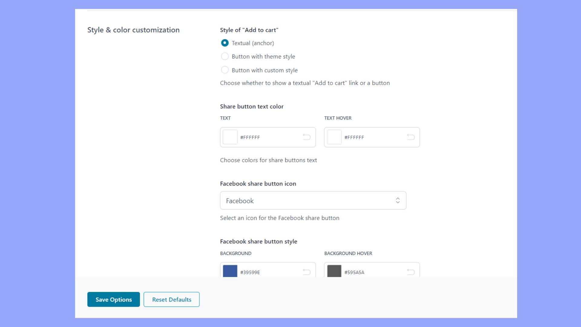 Personalizar el estilo de una lista de deseos  