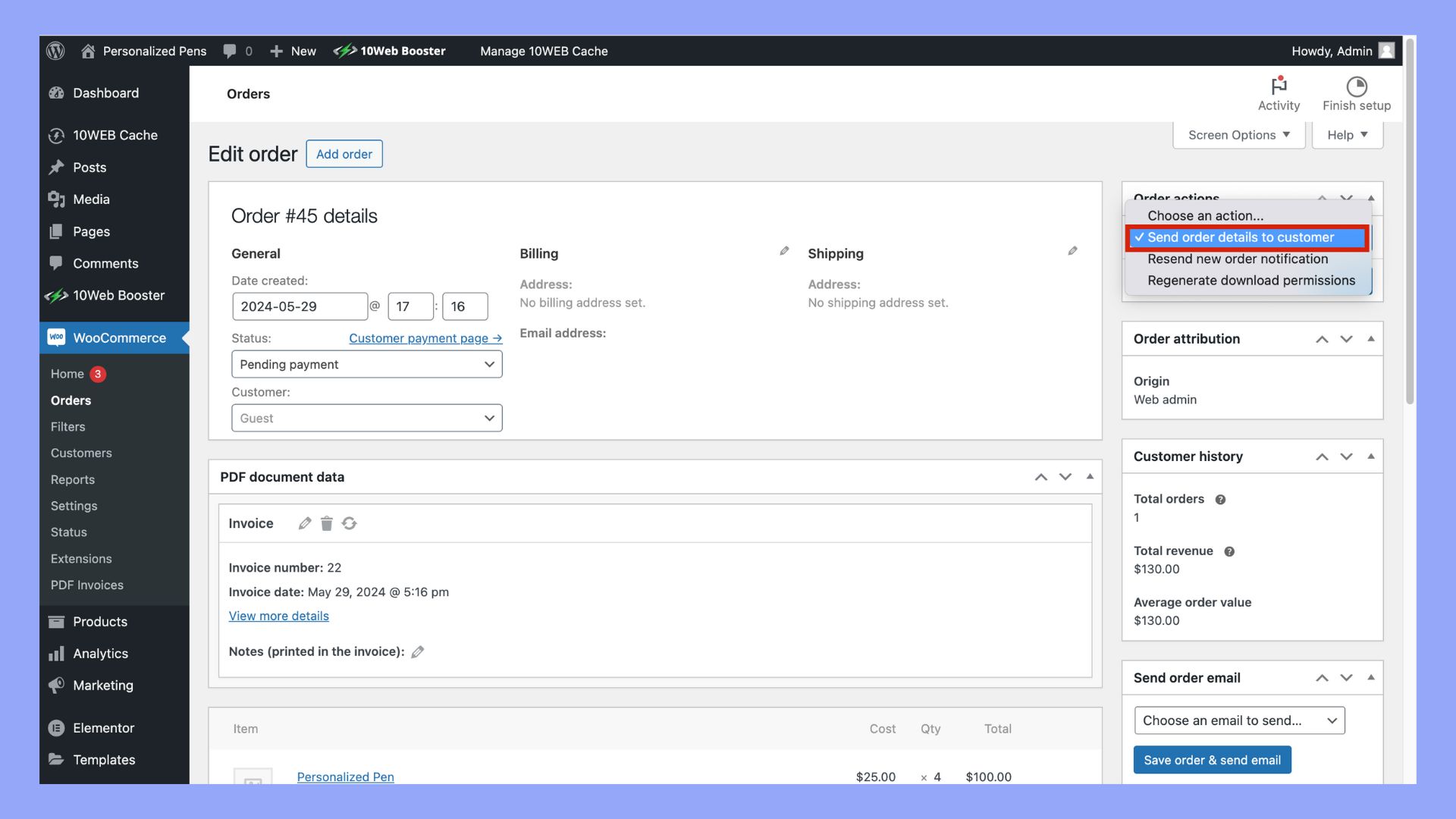 enviar correo electrónico