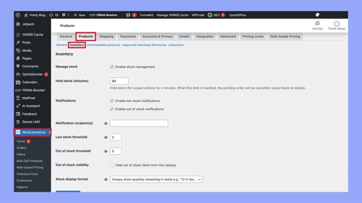 How to Manage Inventory in WooCommerce | 10Web