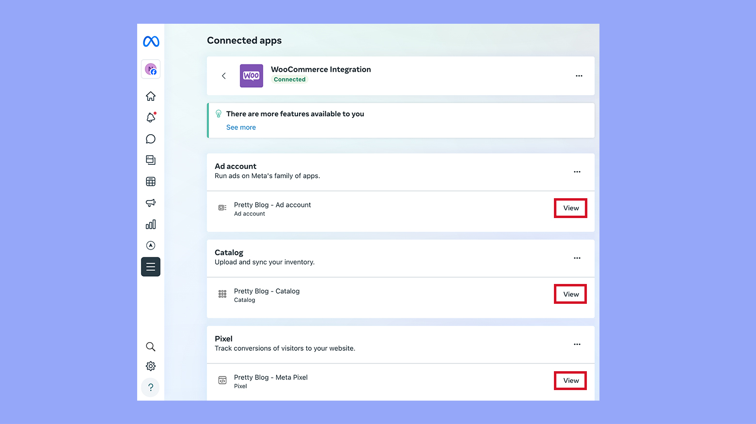 Conectar la cuenta de Facebook a WooCommerce