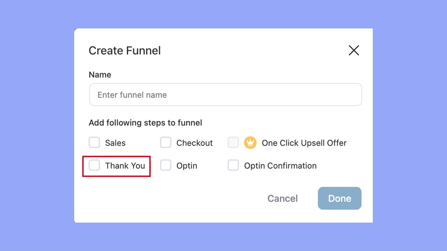 Crear un nuevo funnrl con el plugin FunnelKit