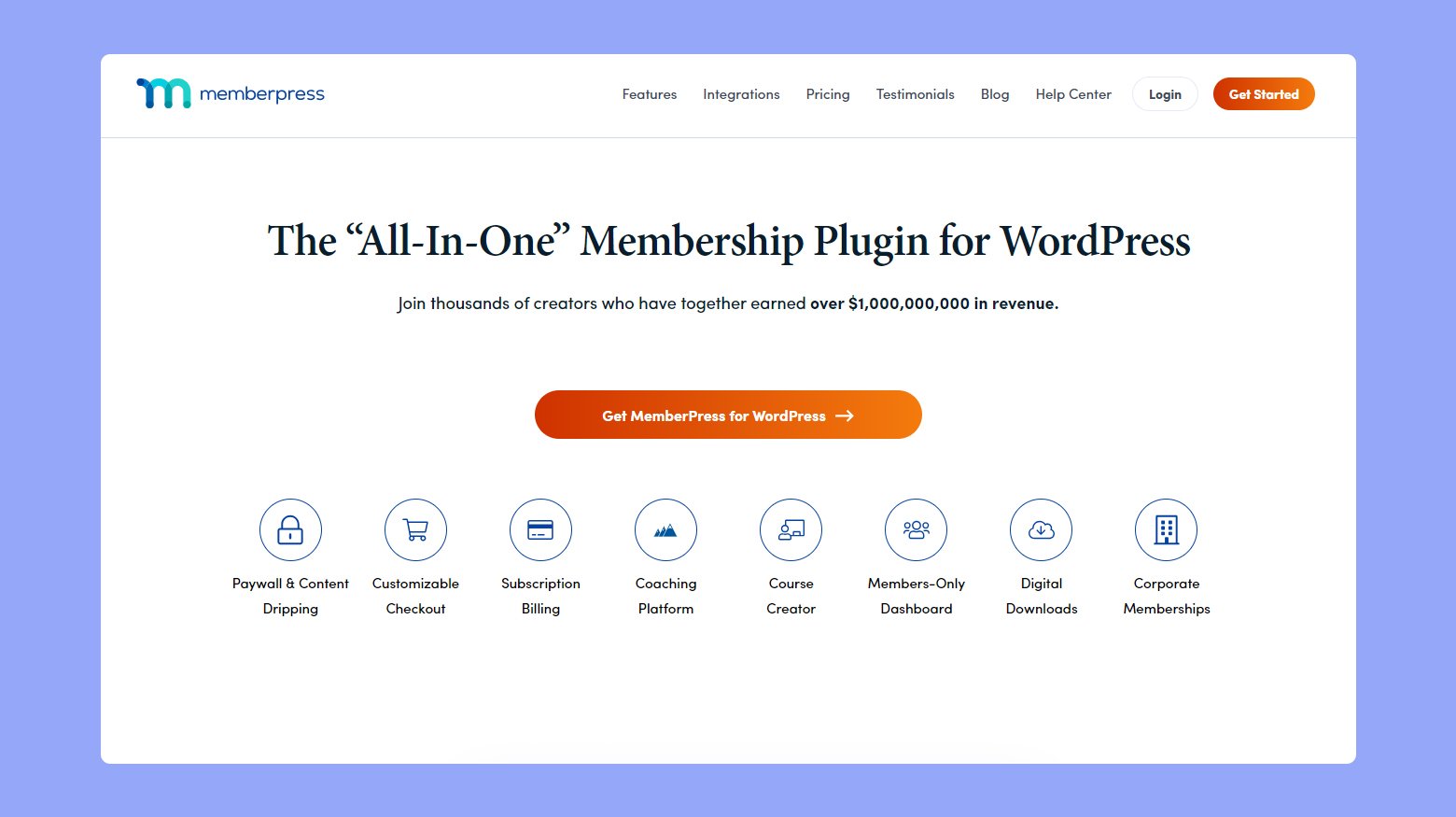 Memberpress membership plugin for WordPress