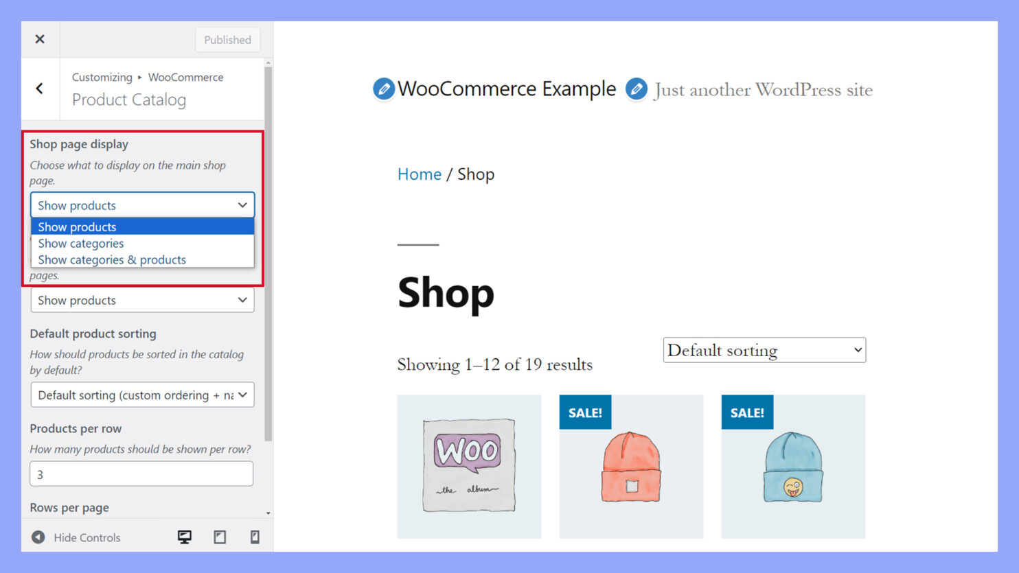 How to Display Product Categories on WooCommerce Shop Pages