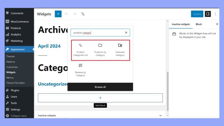 How to Display Product Categories on WooCommerce Shop Pages