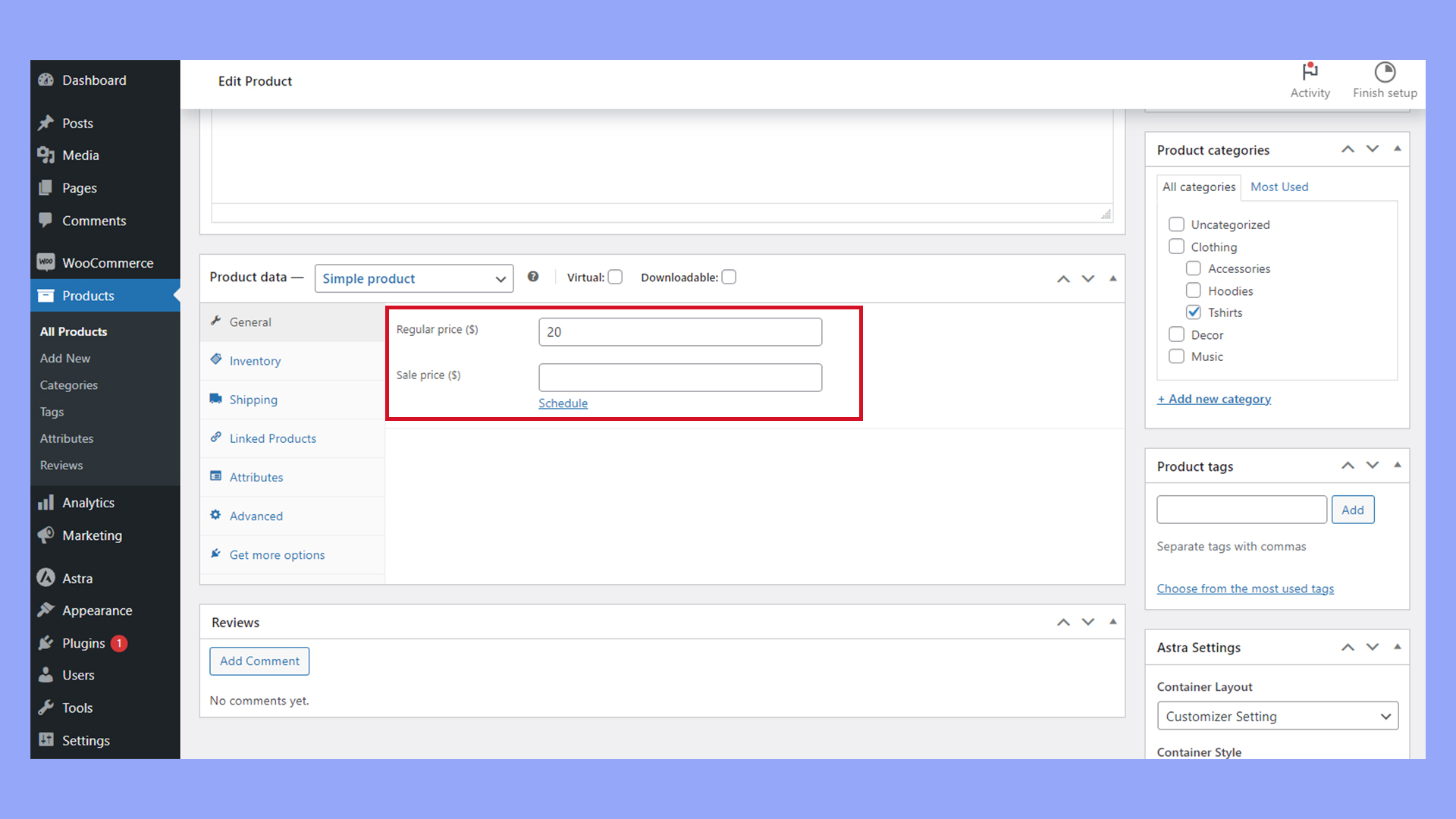 Cómo obtener el precio del producto en WooCommerce.