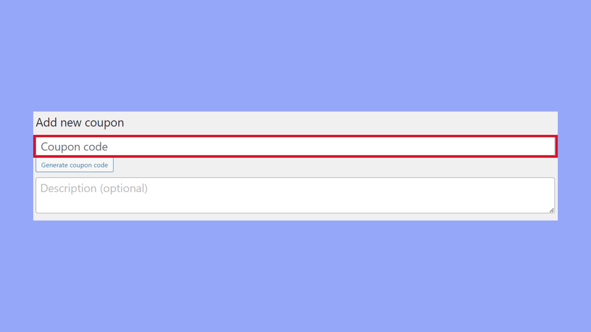 how to add coupon in woocommerce