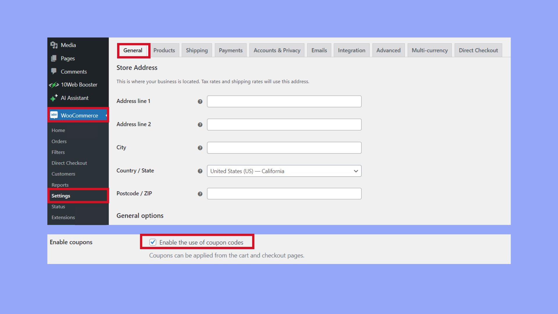 how to add coupon in woocommerce