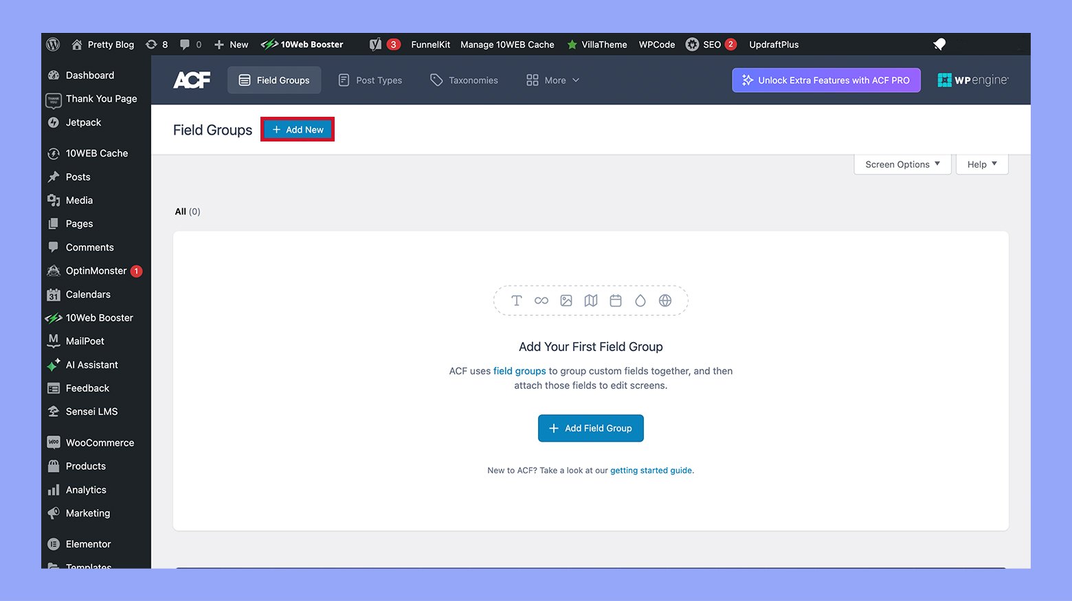 cómo añadir un campo personalizado en la página de producto de woocommerce