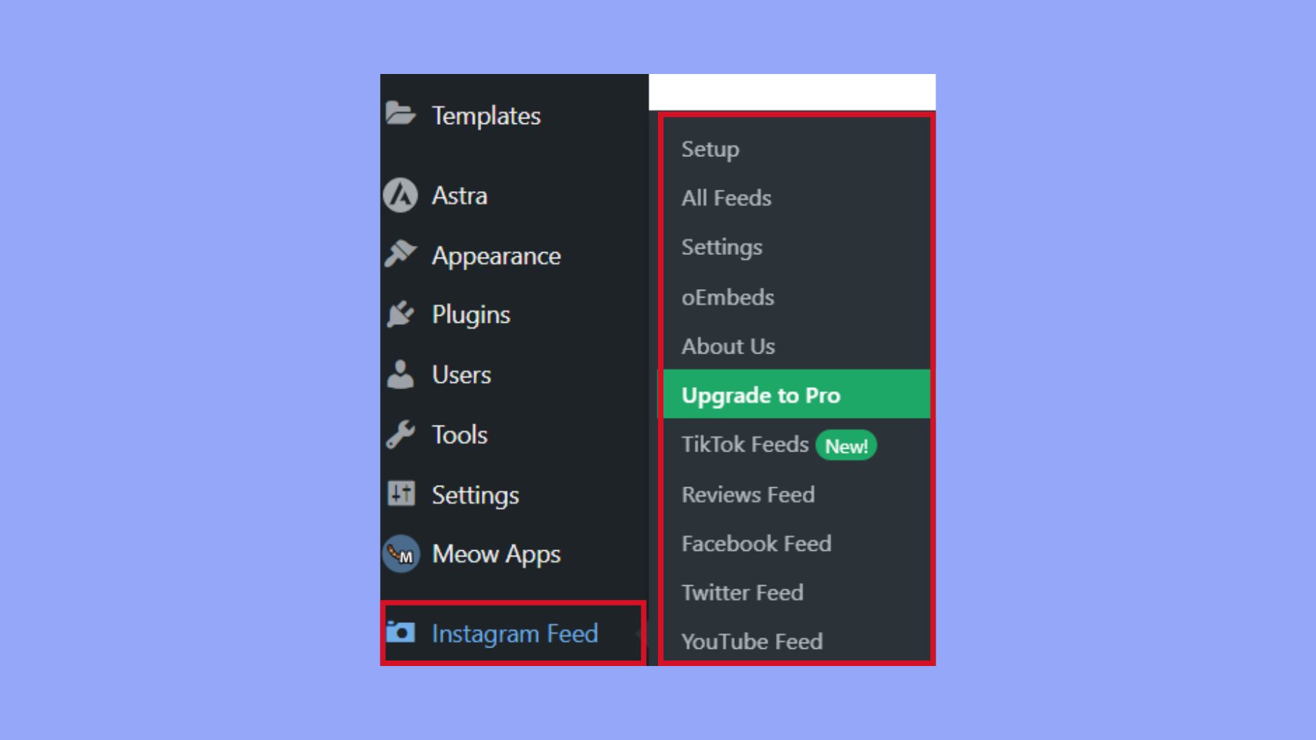 cómo incrustar una publicación de instagram en wordpress