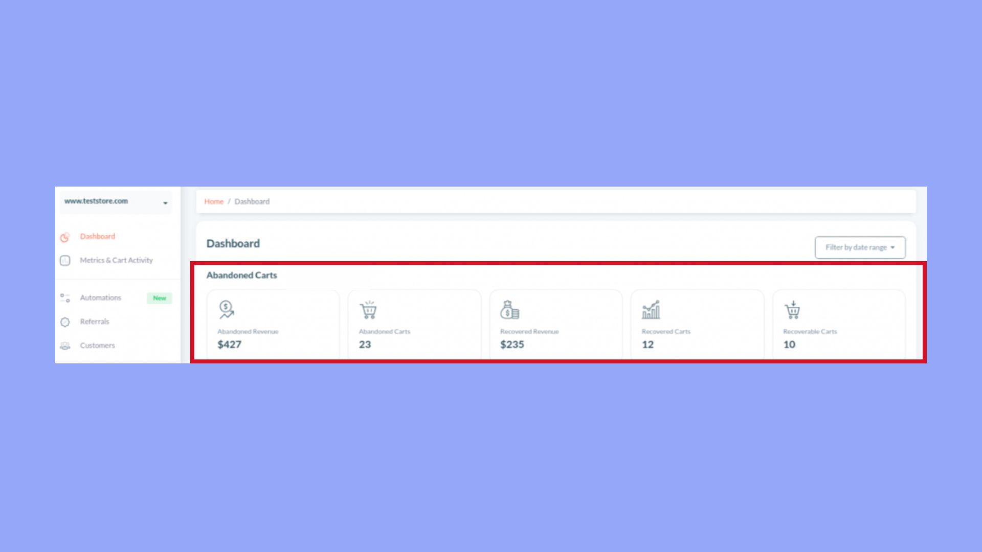 how to see abandoned carts in woocommerce