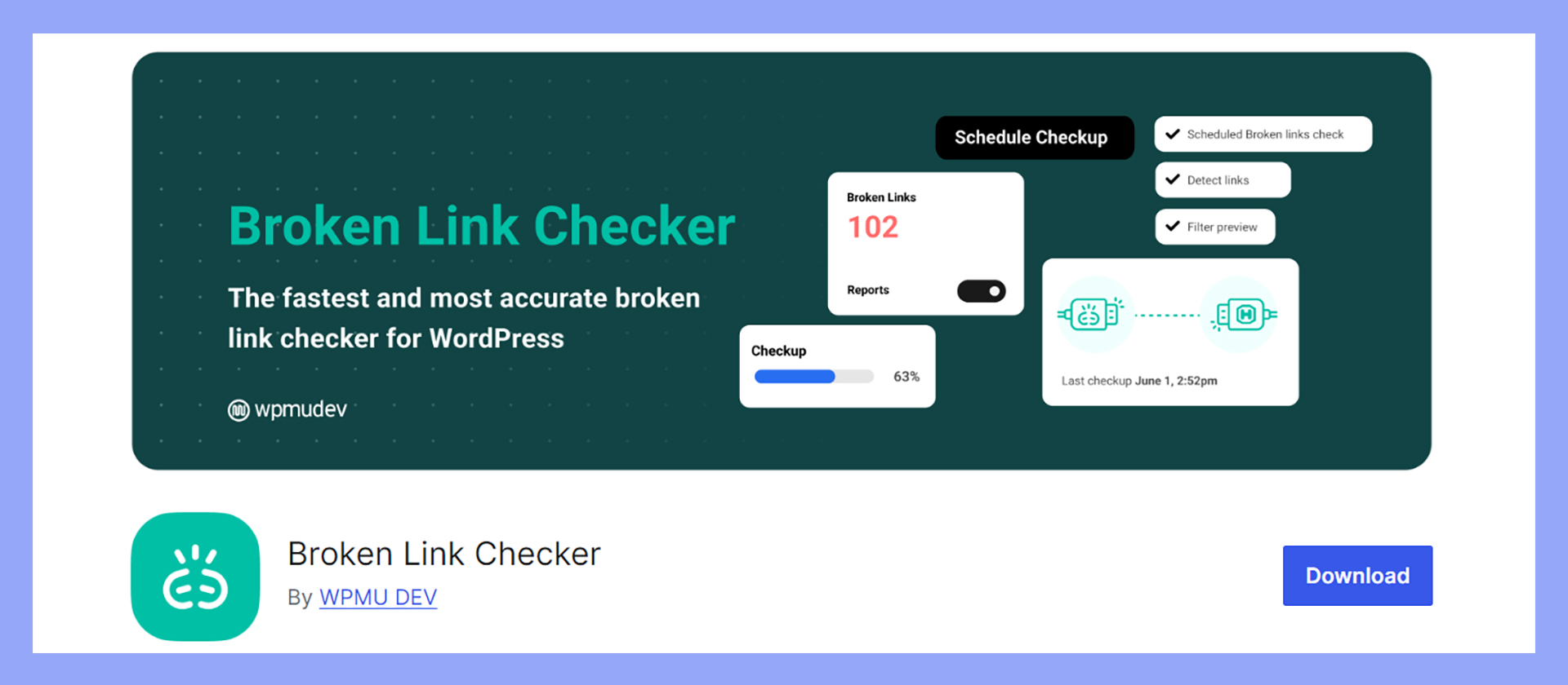 Broken Link Checker plugin.
