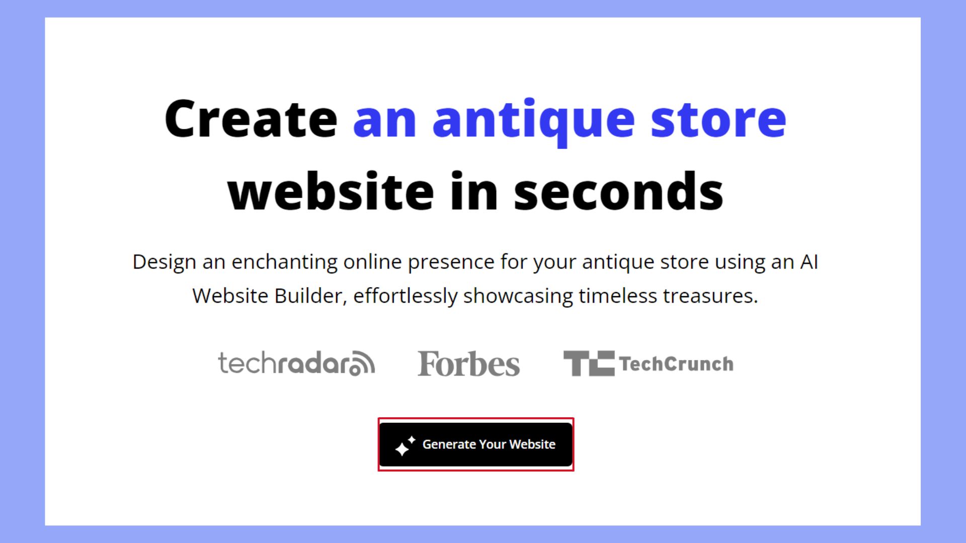 Generate Your Website with 10Web's AI Website Builder