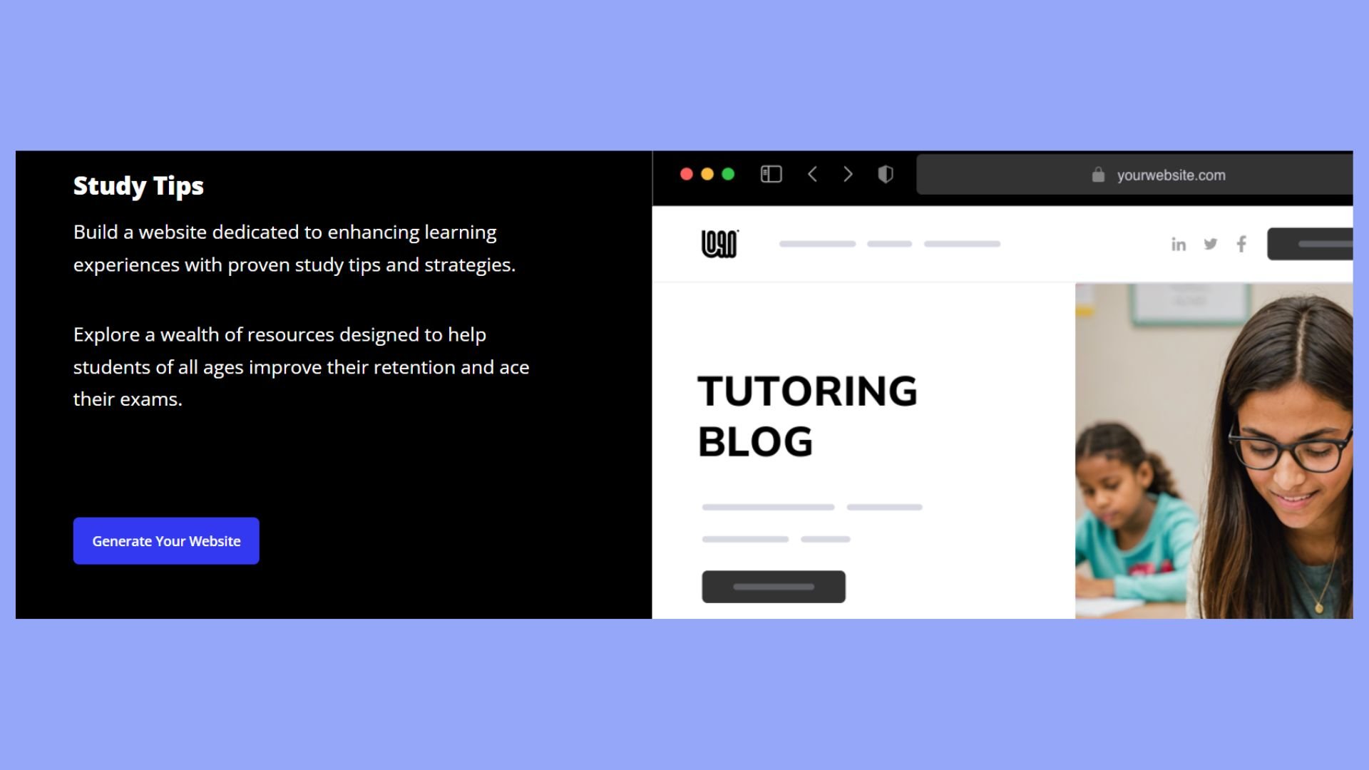 Creating and managing a tutoring blog
