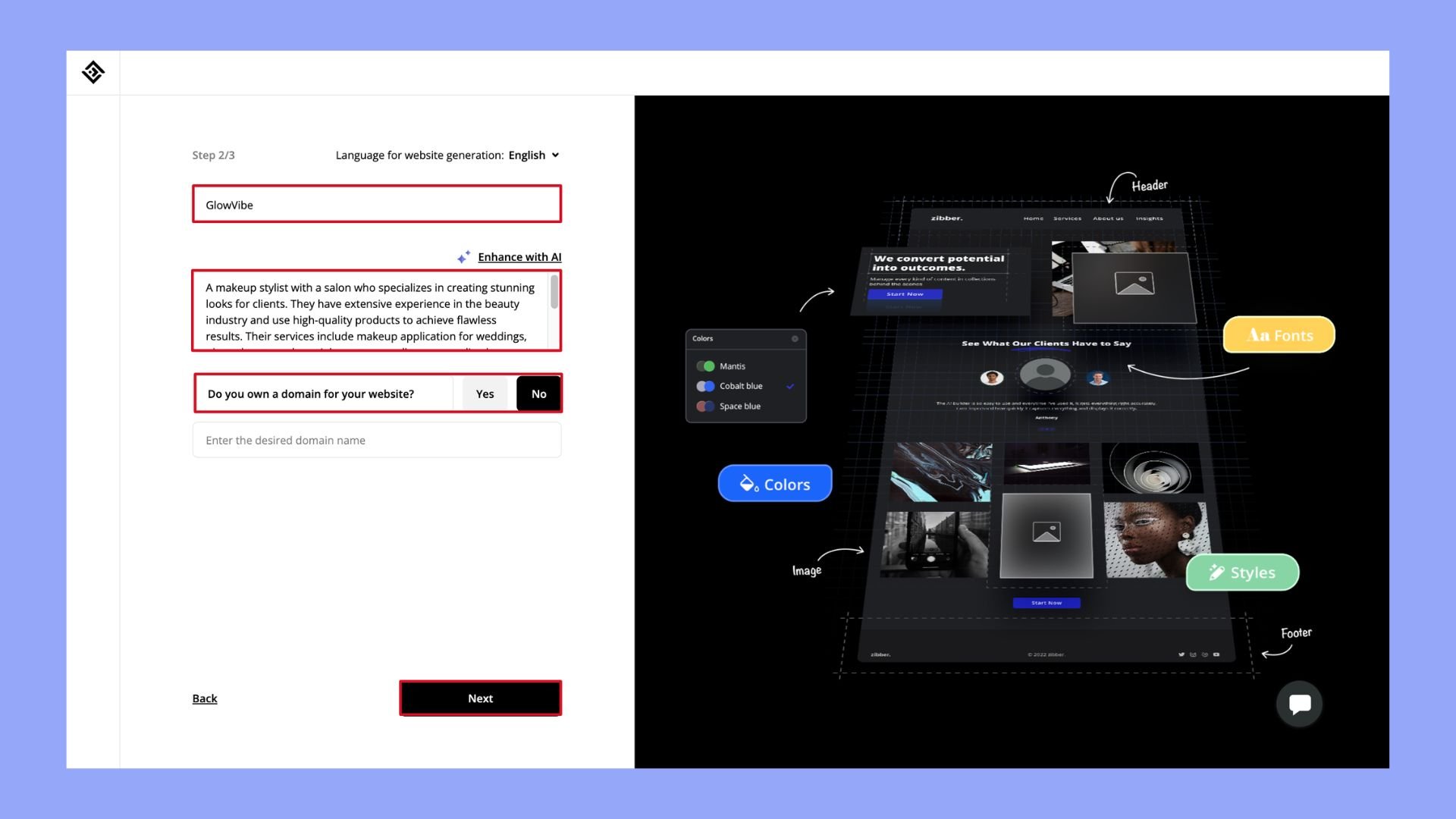 description and name