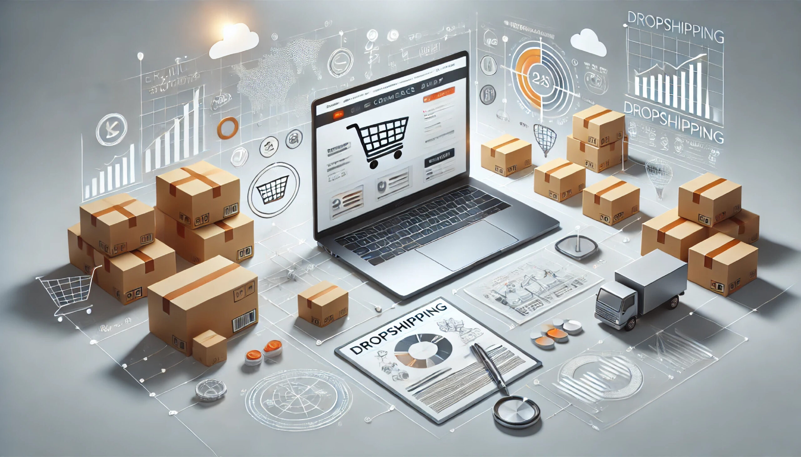 Creating an online shop for dropshipping