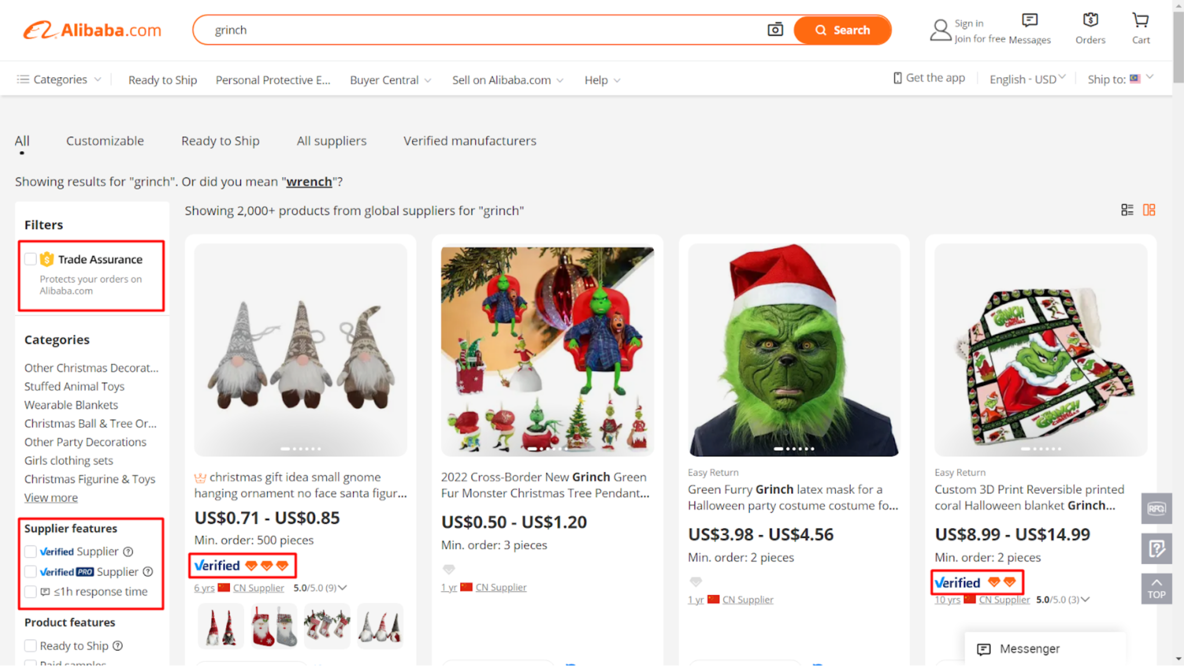 Trade assurance in Alibaba dropshipping