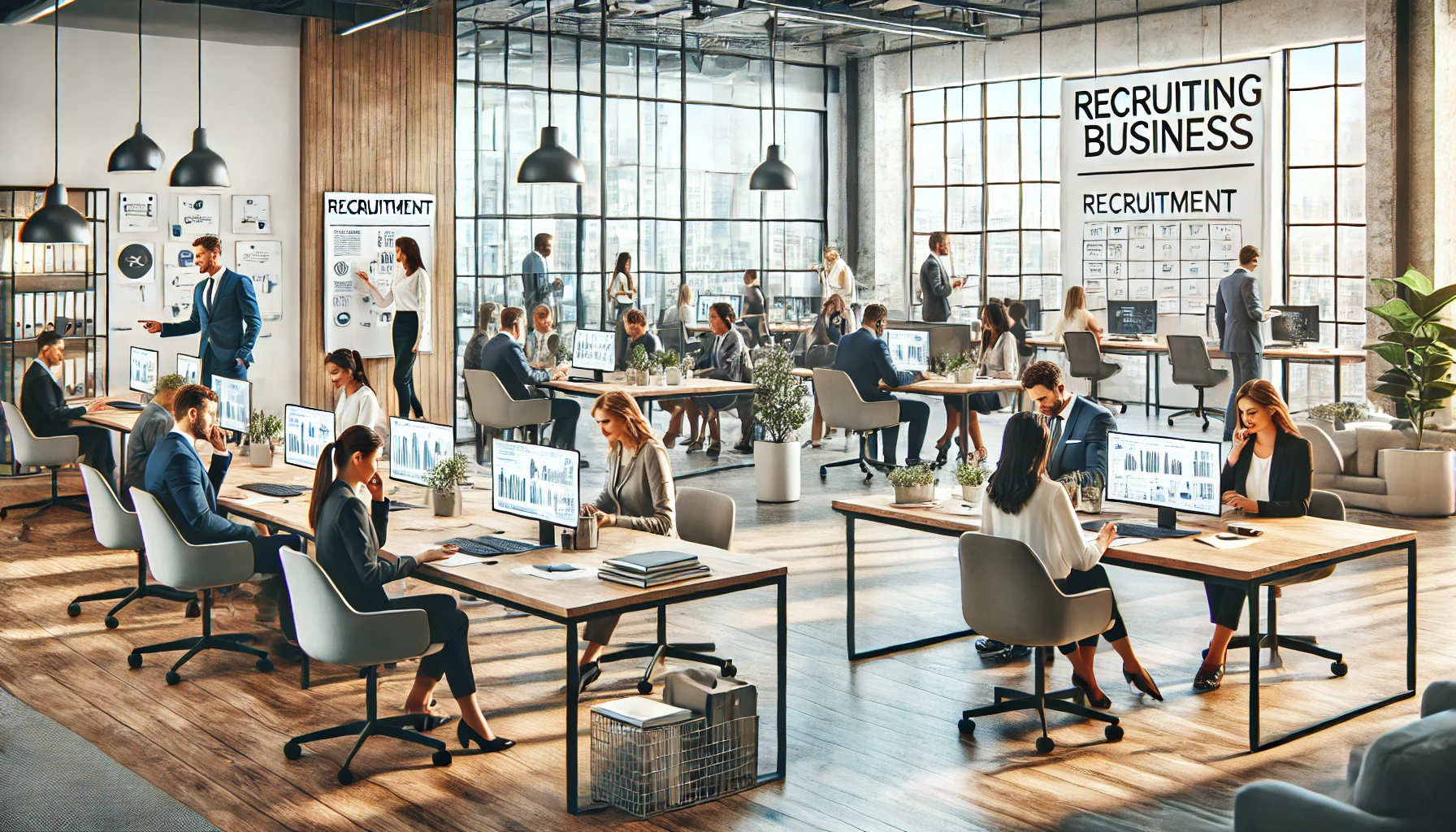 how to start a recruiting business