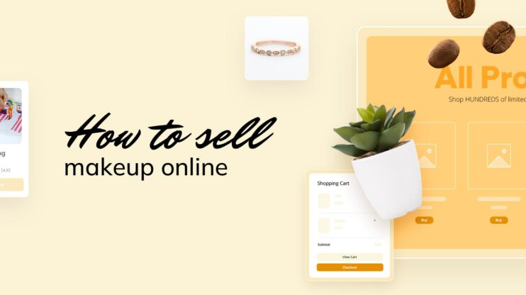 How to sell makeup online