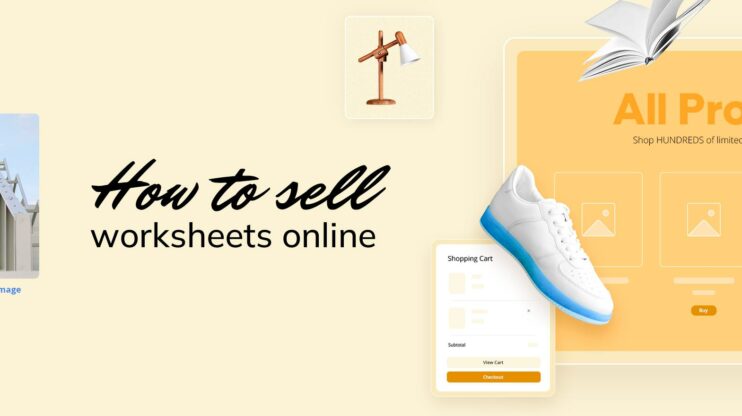 how to sell worksheets online