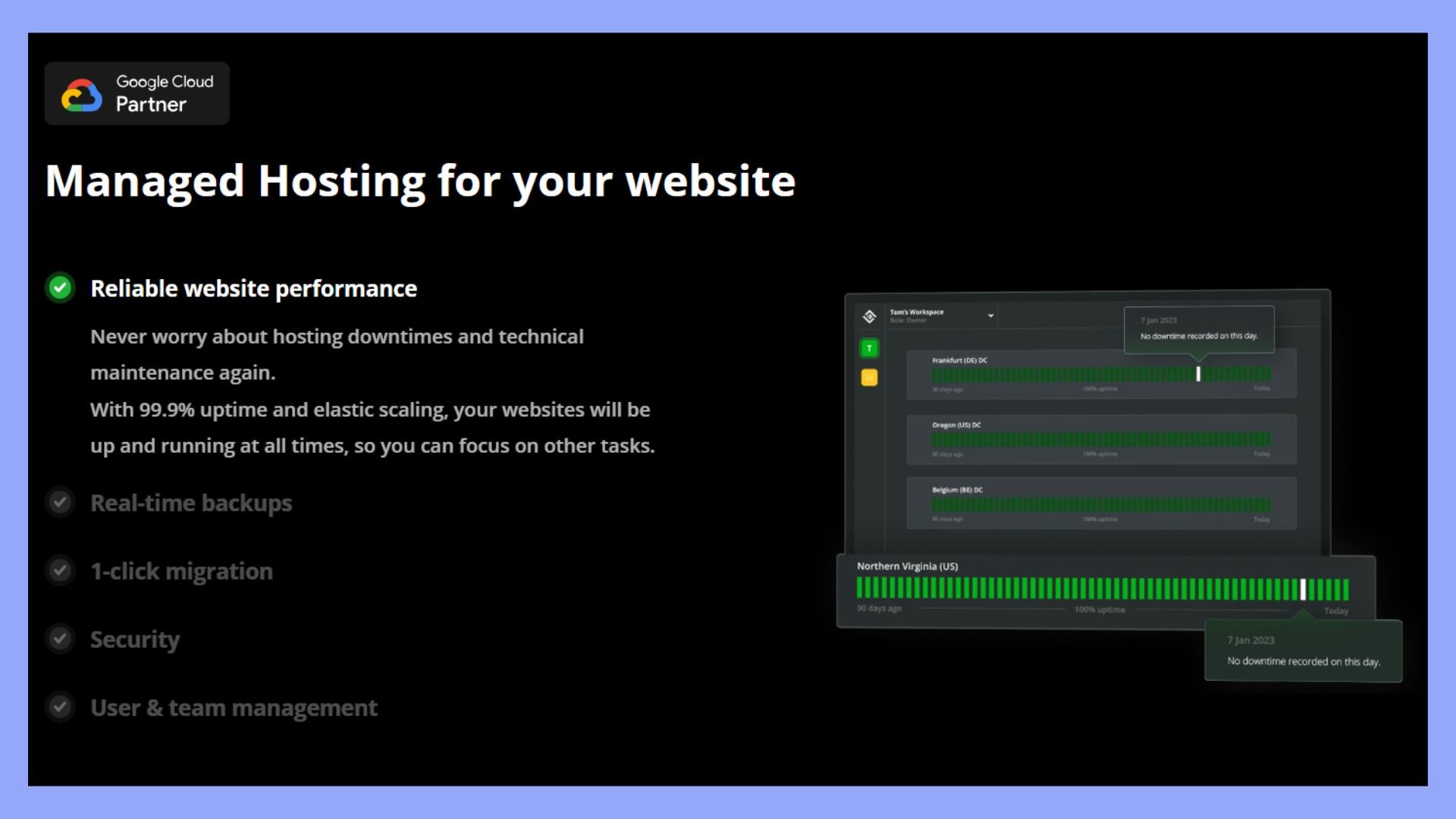 10Web ecommerce hosting