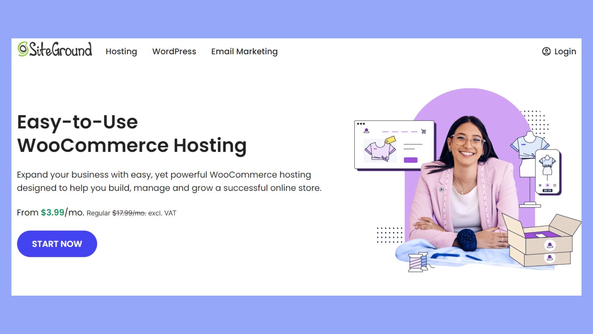 Siteground ecommerce hosting