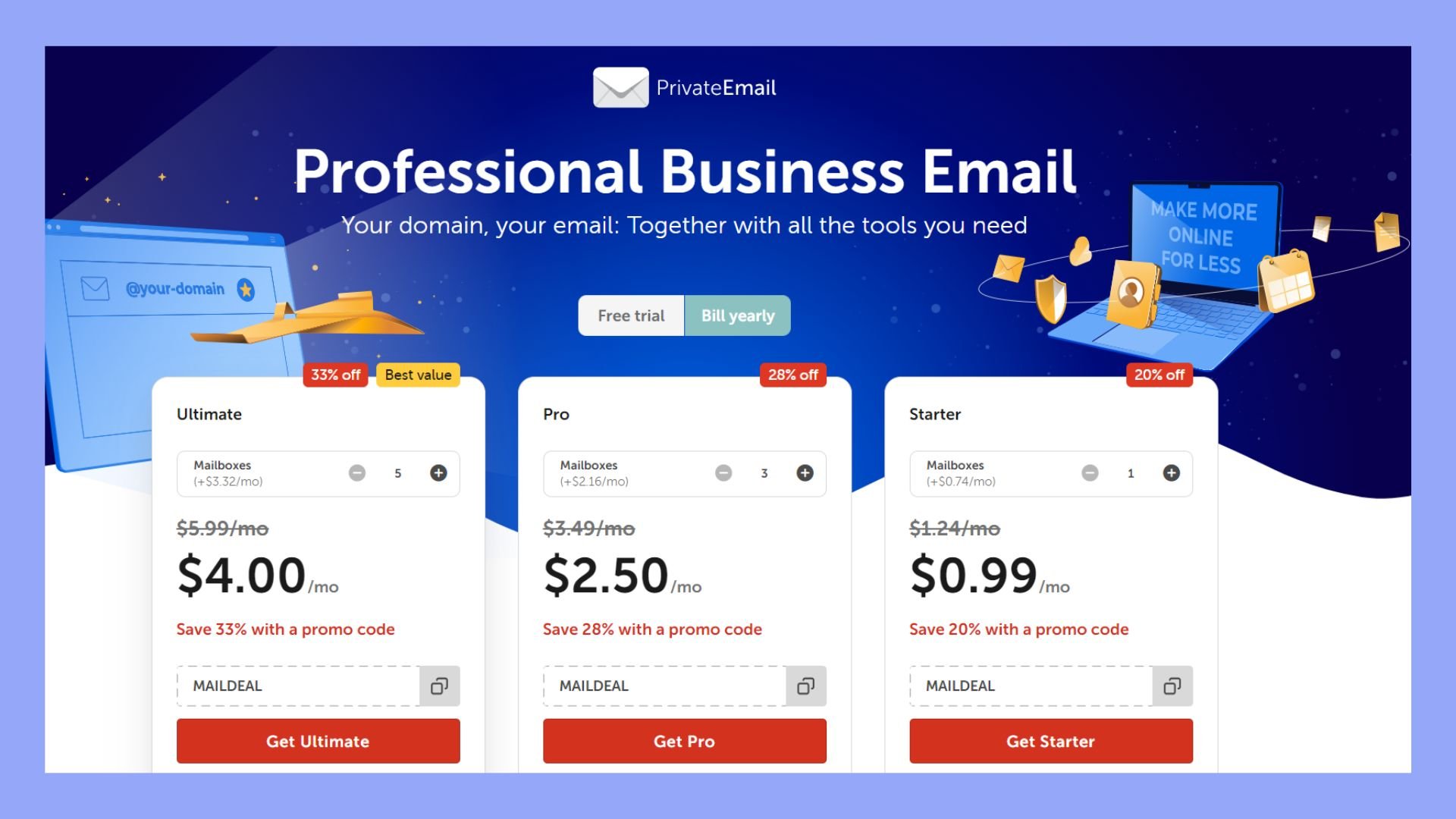 Namecheap email hosting