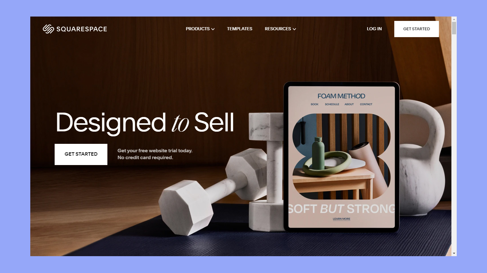 Squarespace blog hosting