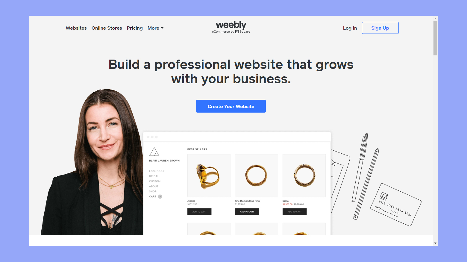 Weebly blog hosting
