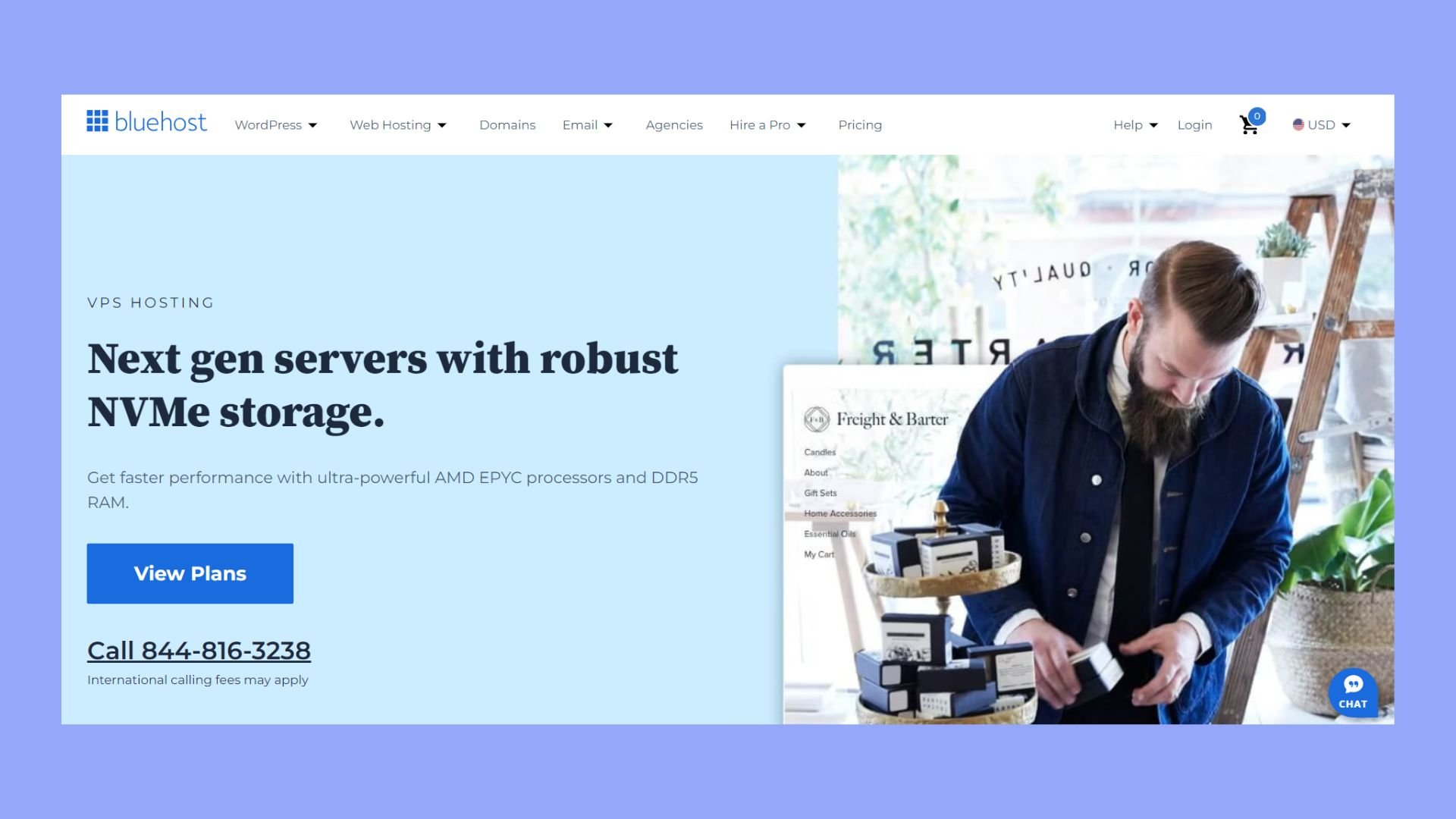best managed vps hosting - bluehost