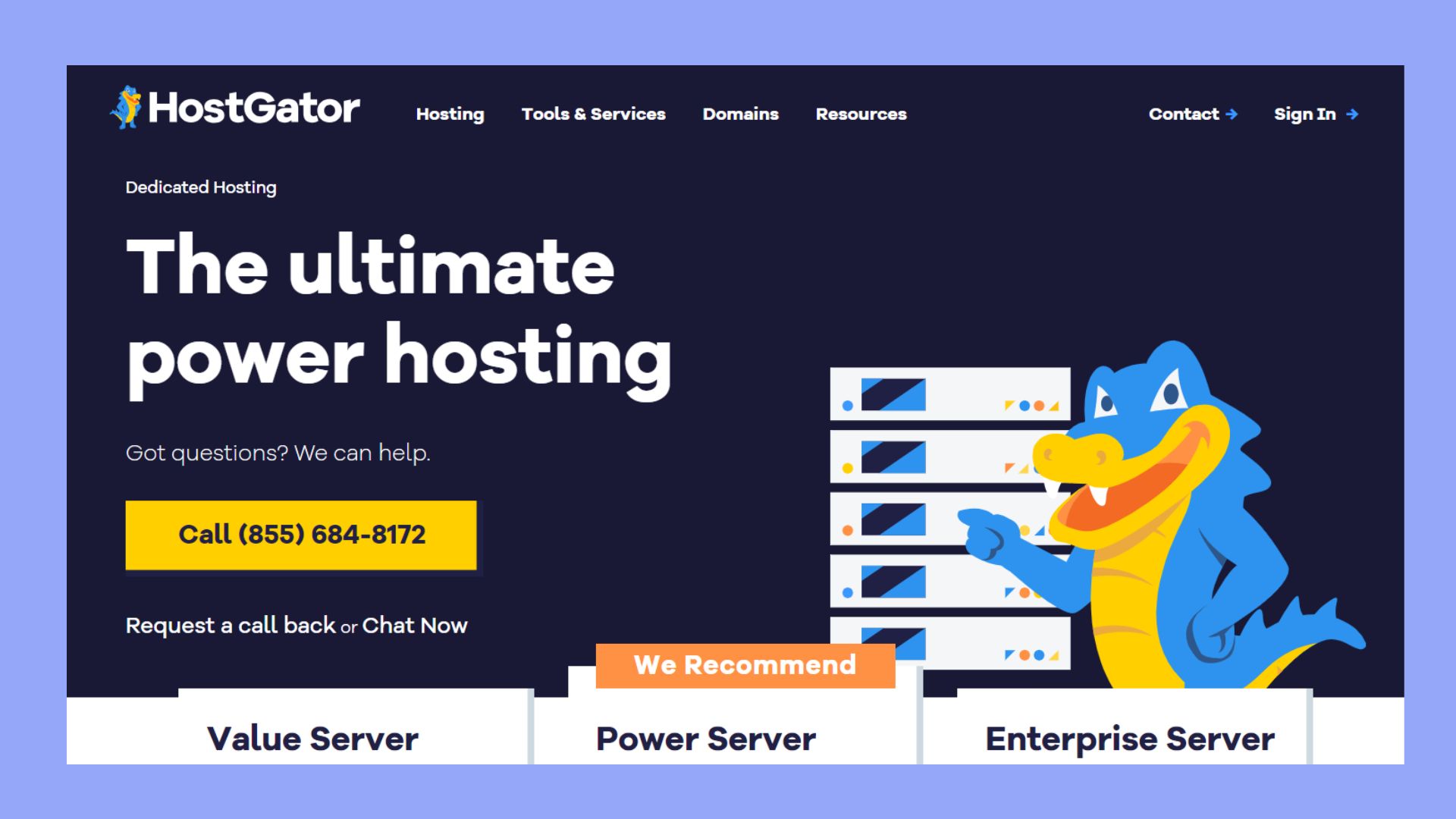 hostgator best dedicated server hosting