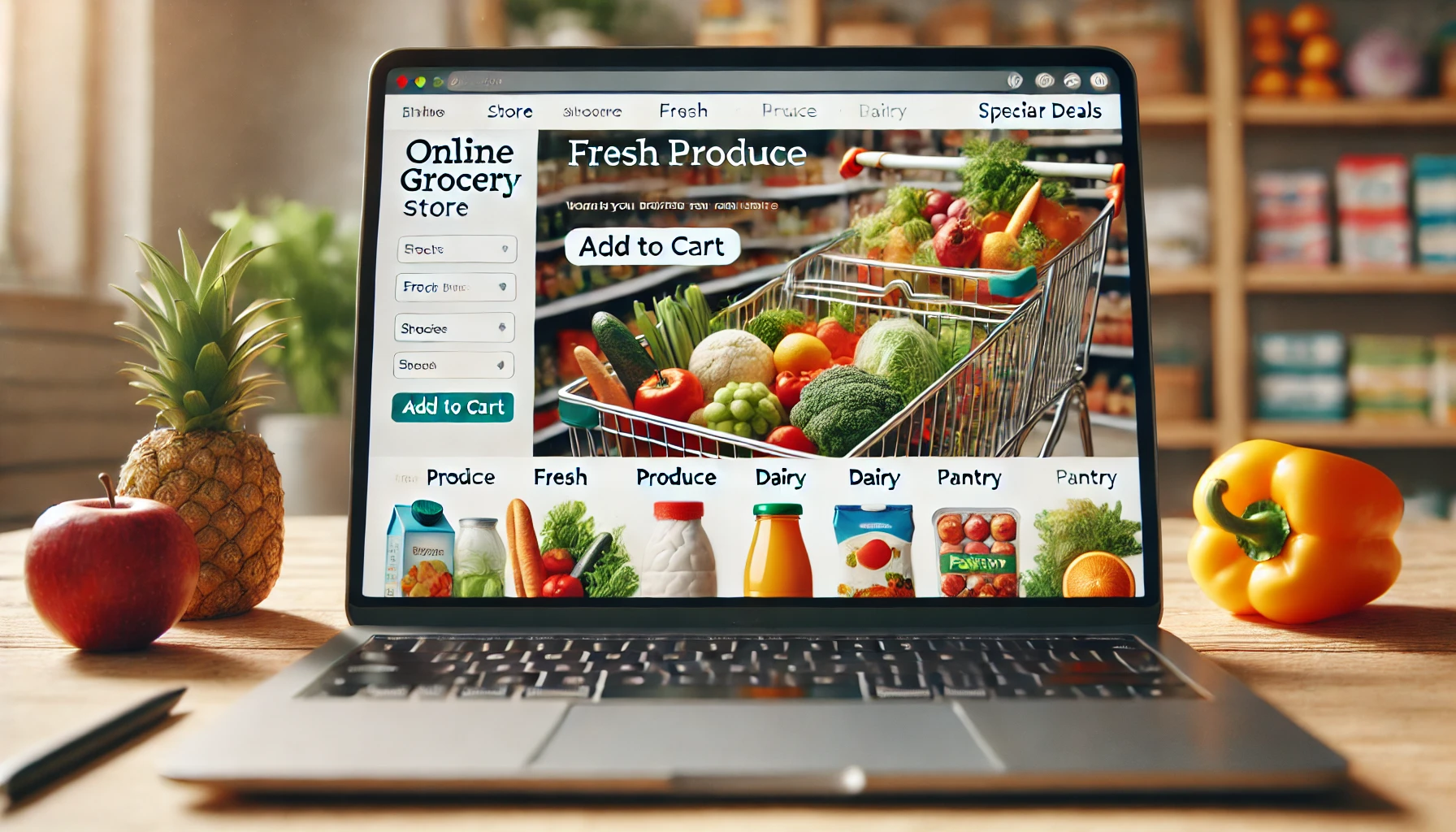 how to sell groceries online