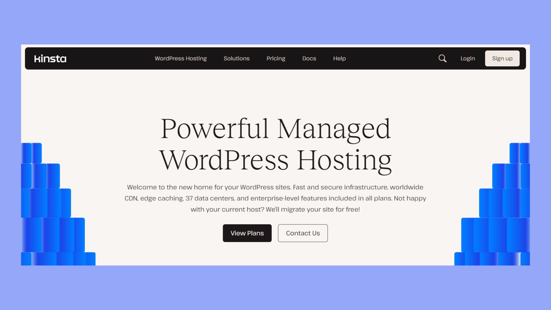 kinsta - mejor alojamiento wordpress para pequeñas empresas